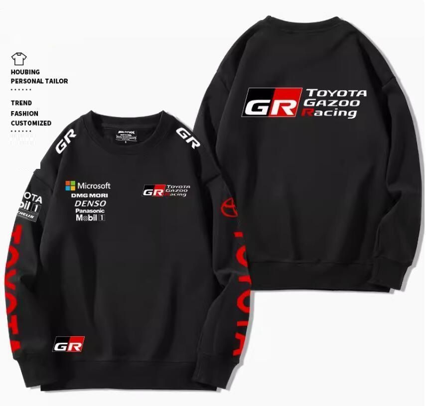 新品 ☆トヨタ GR Gazoo Racing☆モータースポーツ ロゴ カジュアルな服 メンズ 長袖Tシャツ 長袖 スウェット 休暇服 - メルカリ