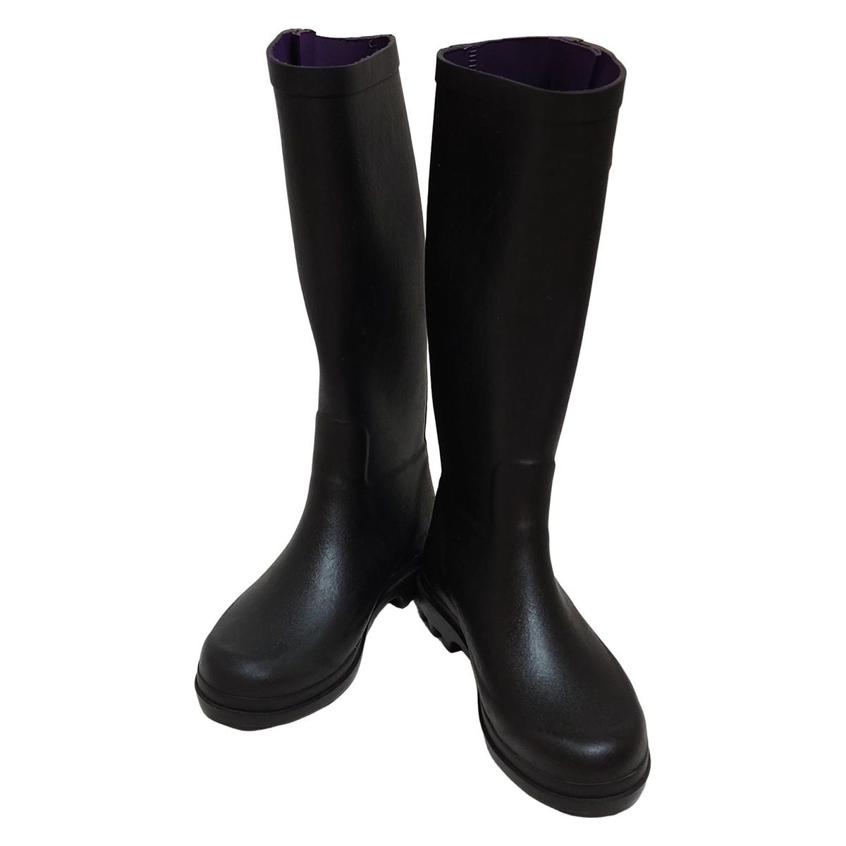 AIGLE(エーグル) レインブーツ 38 レディース - 黒 - メルカリ
