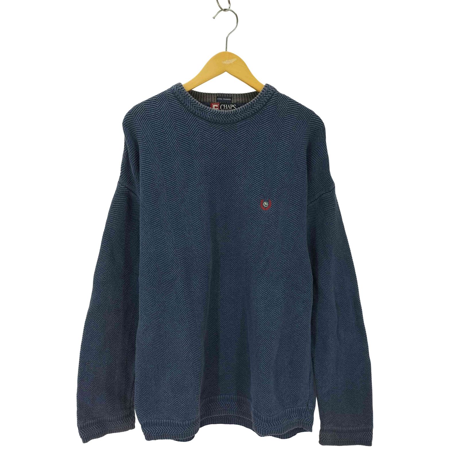 CHAPS RALPH LAUREN ラルフローレン パッチワークジャケット L