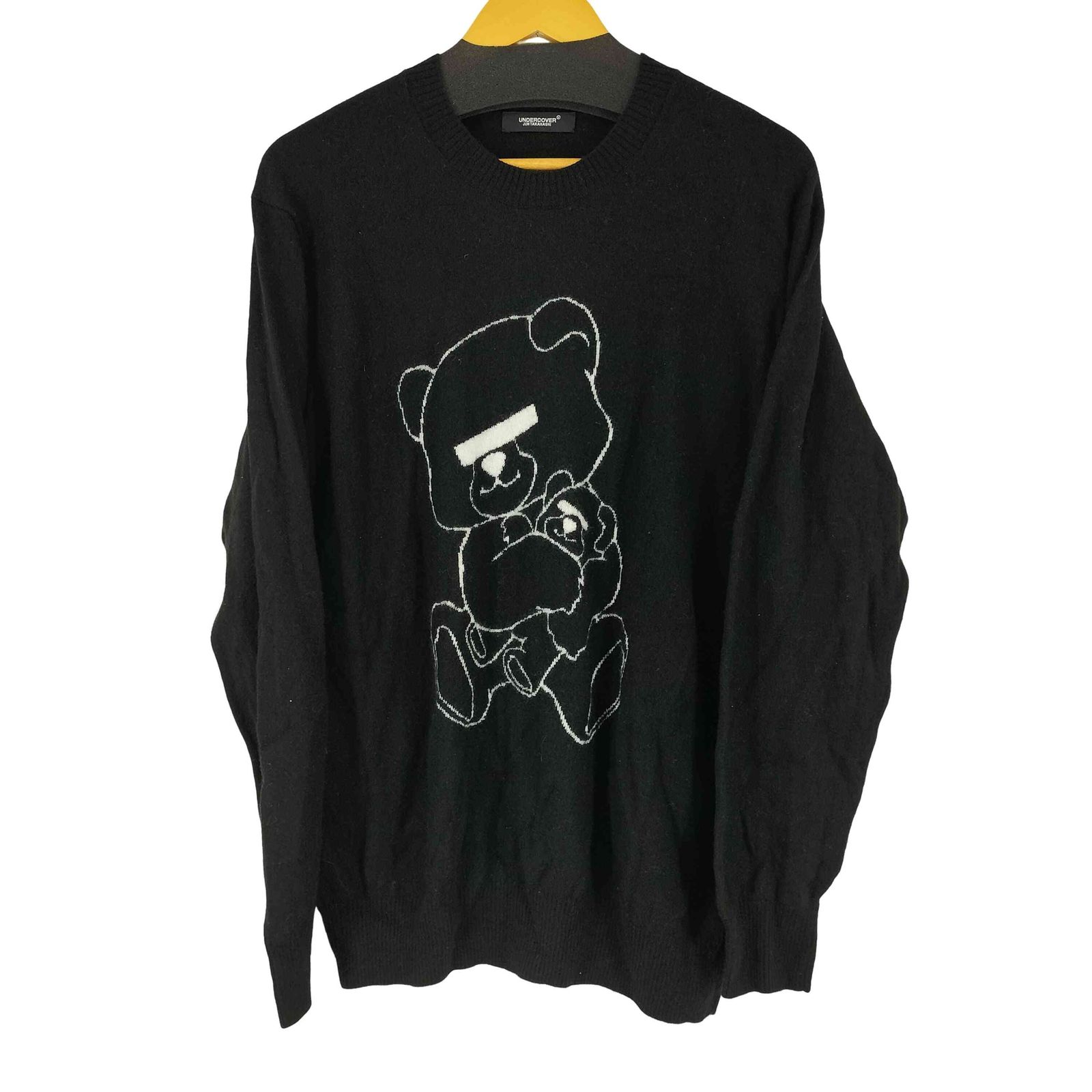 UNDERUNDER COVER トレーナー JUN TAKAHASHI 黒 アンダーカバー UNDER COVER JUN TAKAHASHI ベアモチーフ