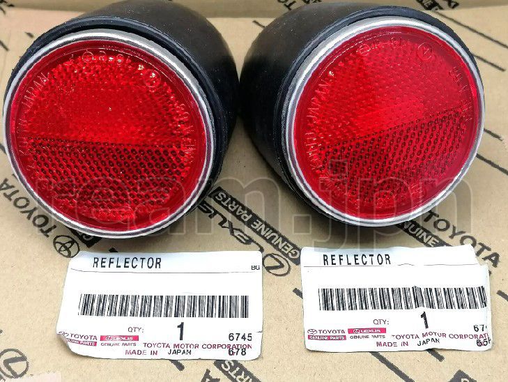 三菱　ジープ　リフレクター　反射板 三菱ジープリフレクター反射板