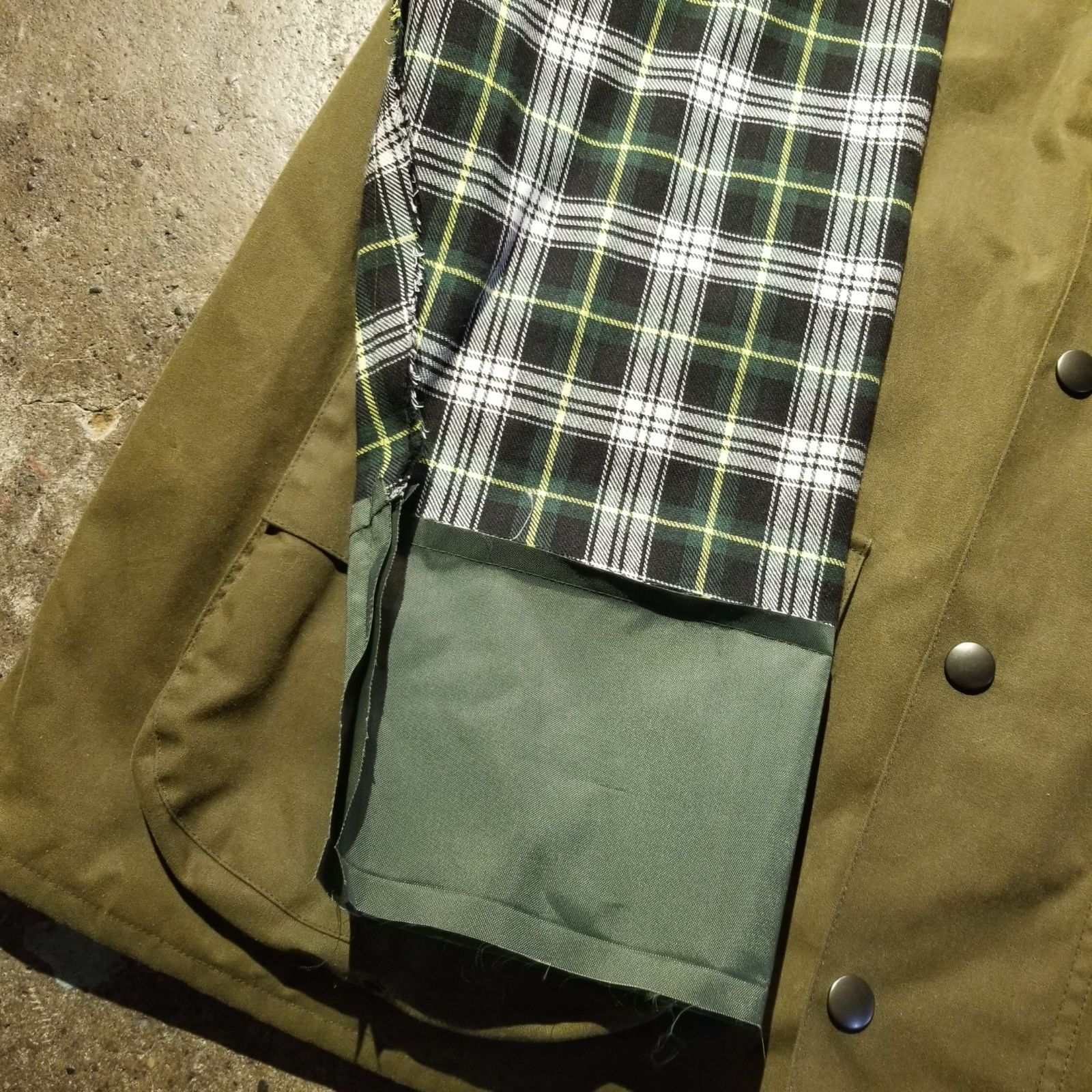 Maison Margiela 22ss Anonymity of the lining Caban Coat 46