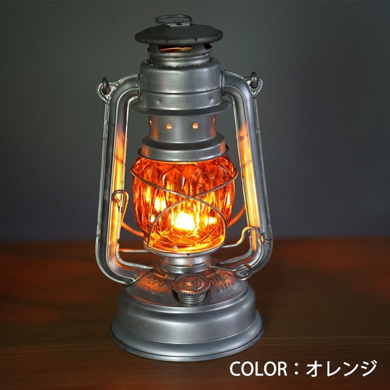 フュアハンド276 ランタンアイアン塗装 箱無し 純正ホヤとオレンジグローブ付き FEUERHAND No.276 STK イエローホヤ | ヴィンテージランタン販売