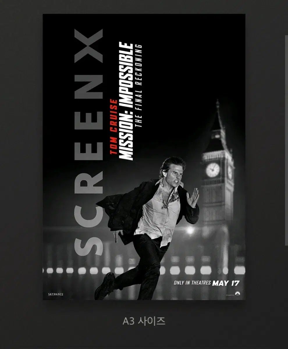 MISSION : IMPOSSIBLE ttt ポスター ScreenX