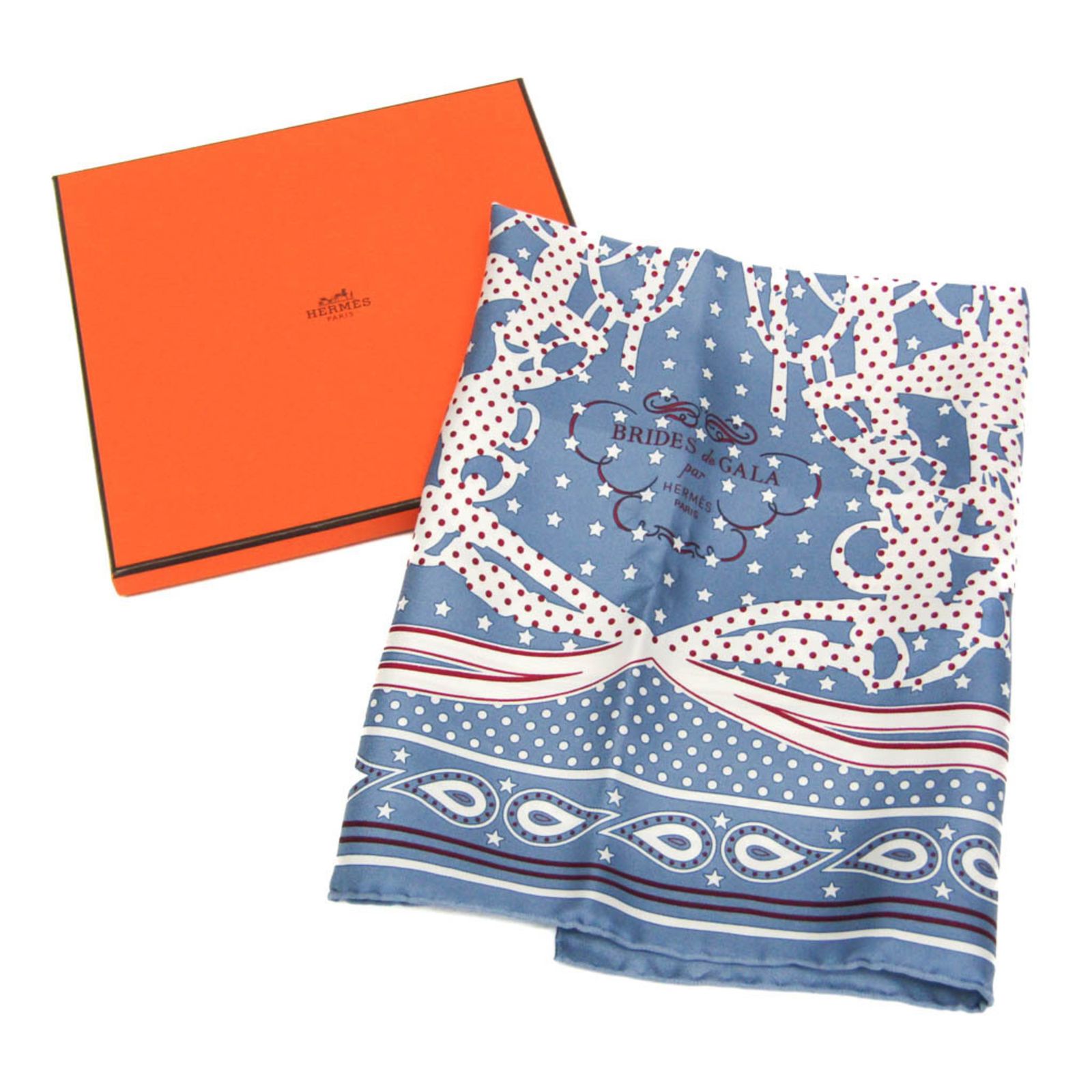 エルメス(Hermes) カレ55 ブリッド・ドゥ・ガラ BRIDES DE GALA