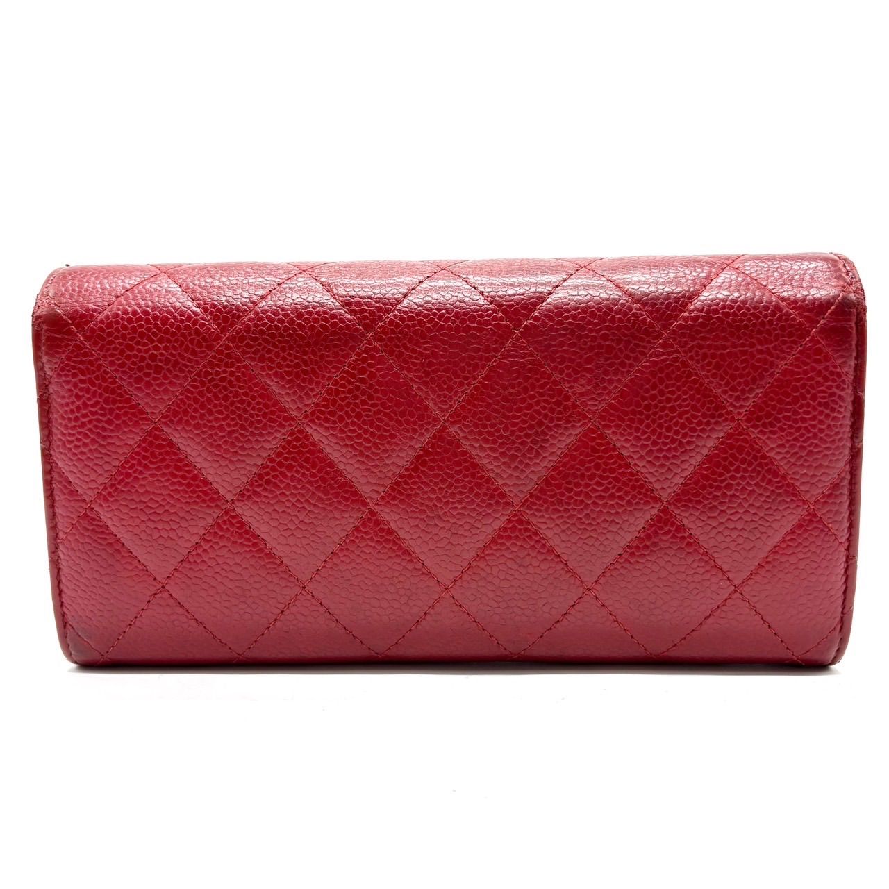 近年モデル】 CHANEL シャネル 二つ折り 財布 ロングウォレット 22番台