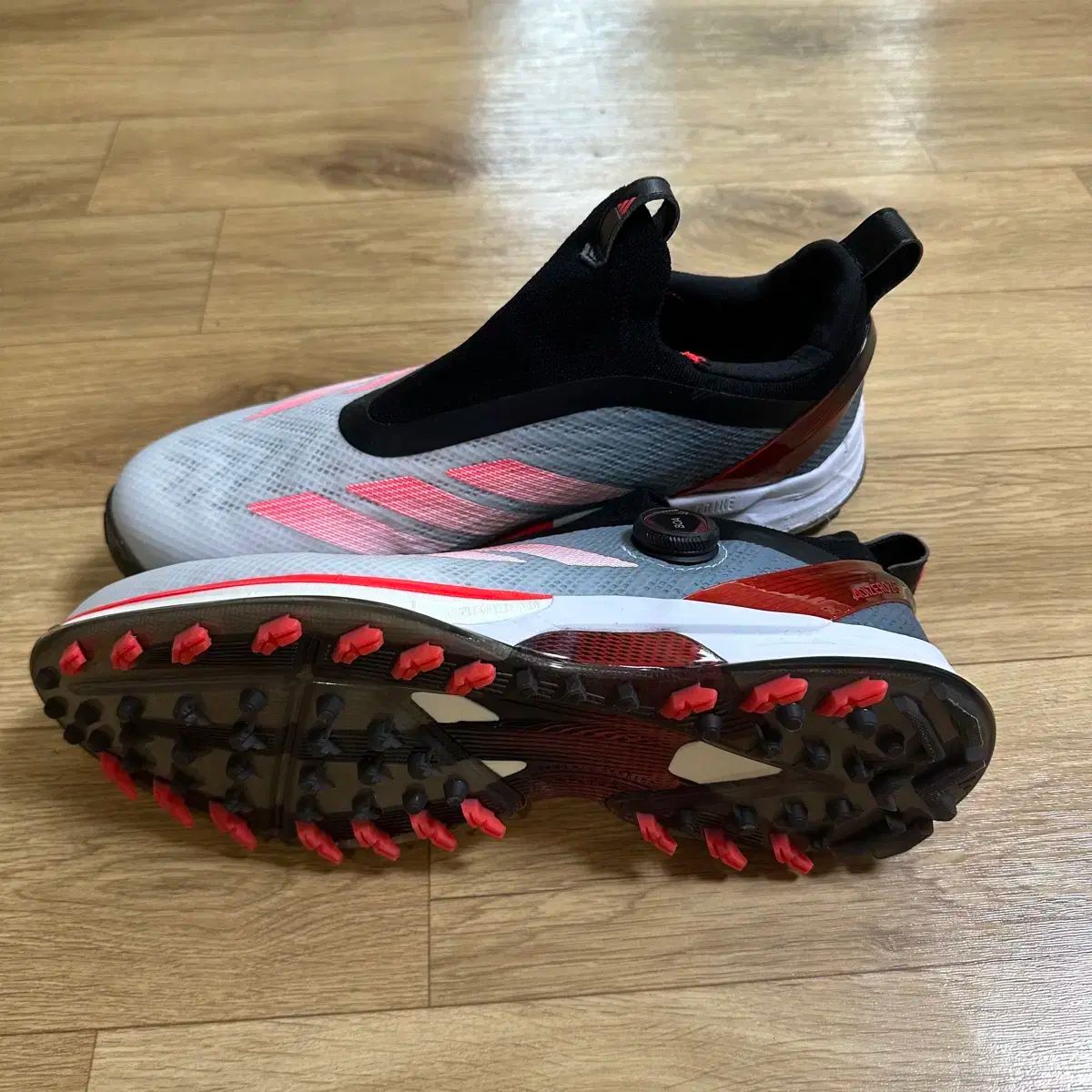 adidas ゴルフシューズ レッド　AD IZERO ZG B O A adidas ゴルフシューズ レッド AD IZERO ZG B O A アディダス Adidas