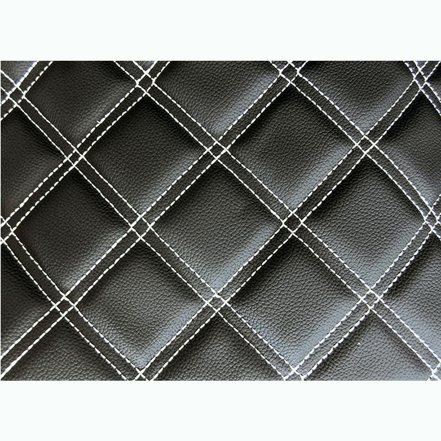 シートカバー N-VAN H30.07- リアヘッドレスト付 前後セット 軽バン 赤 白 黒 ステッチ 内装 部品 カスタム パーツ ホンダ 商用車