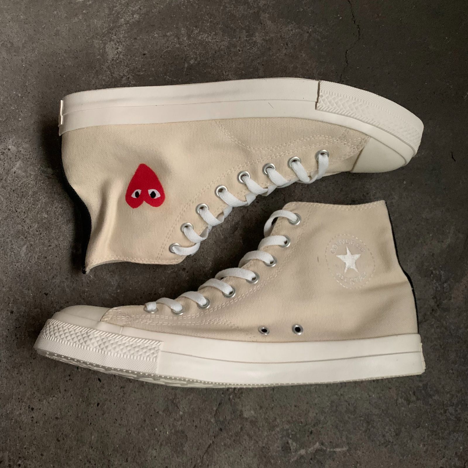 PLAY COMME des GARCONS x CONVERSE Chuck Taylor ハイカット ハート 