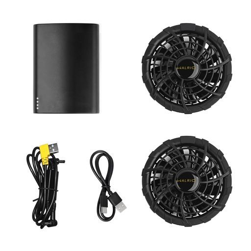 ファンバッテリーセット 36V 空調作業服 ファン 36V超高出力 Amazon.co