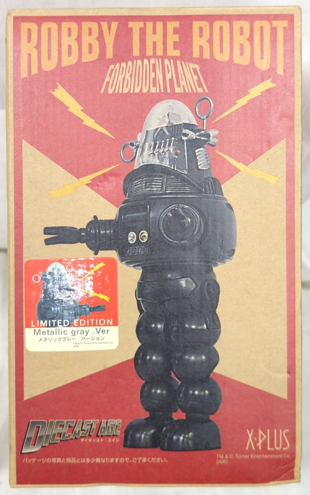 週末セール　エクスプラス DIECAST AGE ロビー・ザ・ロボット　未使用品 エクスプラス DIECAST AGE ロビー・ザ・ロボット 未使用品（2025