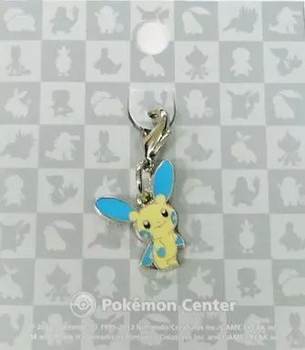 メタルチャーム312　ポケモンセンター マイナン チャーム 中古】キーホルダー・マスコット(キャラクター) 312.マイナン 全国ず