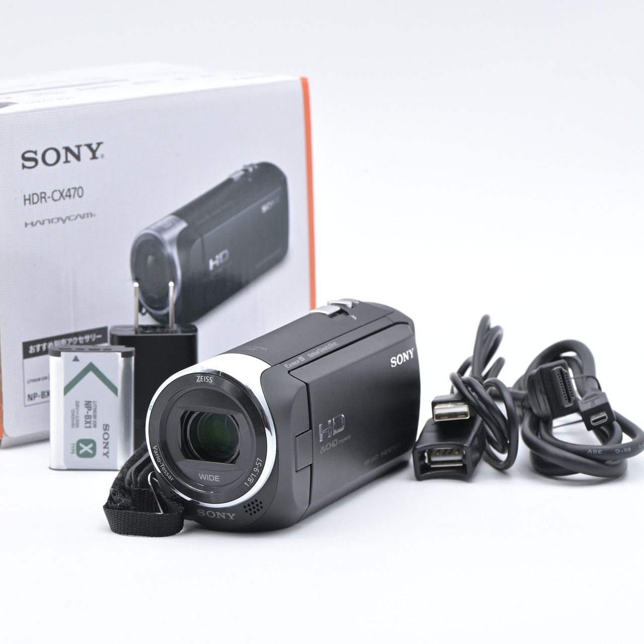 SONY ソニー Handycam HDR-CX470 ブラック ビデオカメラ
