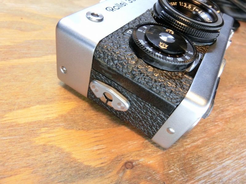【完動品・美品】Rollei 35 ローライ35 シルバー　ドイツ製　露出計OK 完動品・美品】Rollei 35 ローライ35 シルバー ドイツ製 露出計
