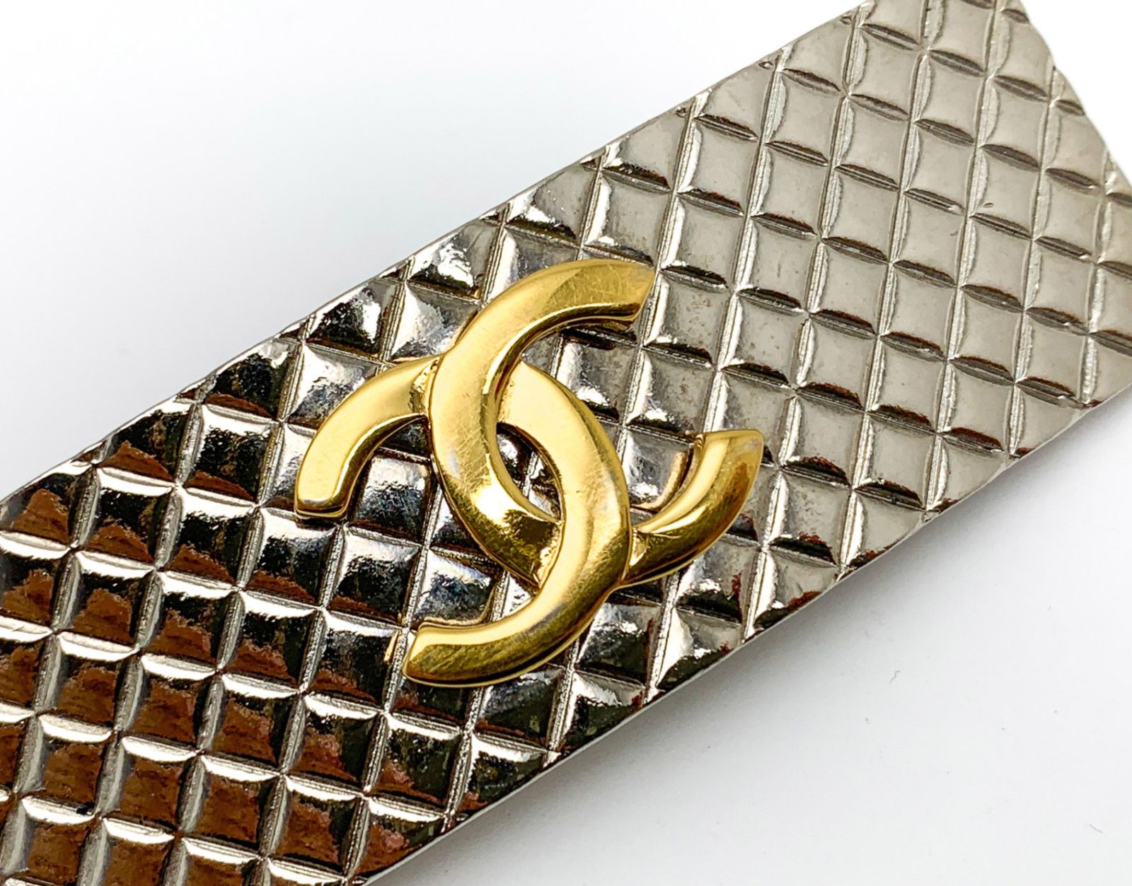 CHANEL シャネル 98P マトラッセ CCマーク ココマーク ゴールド