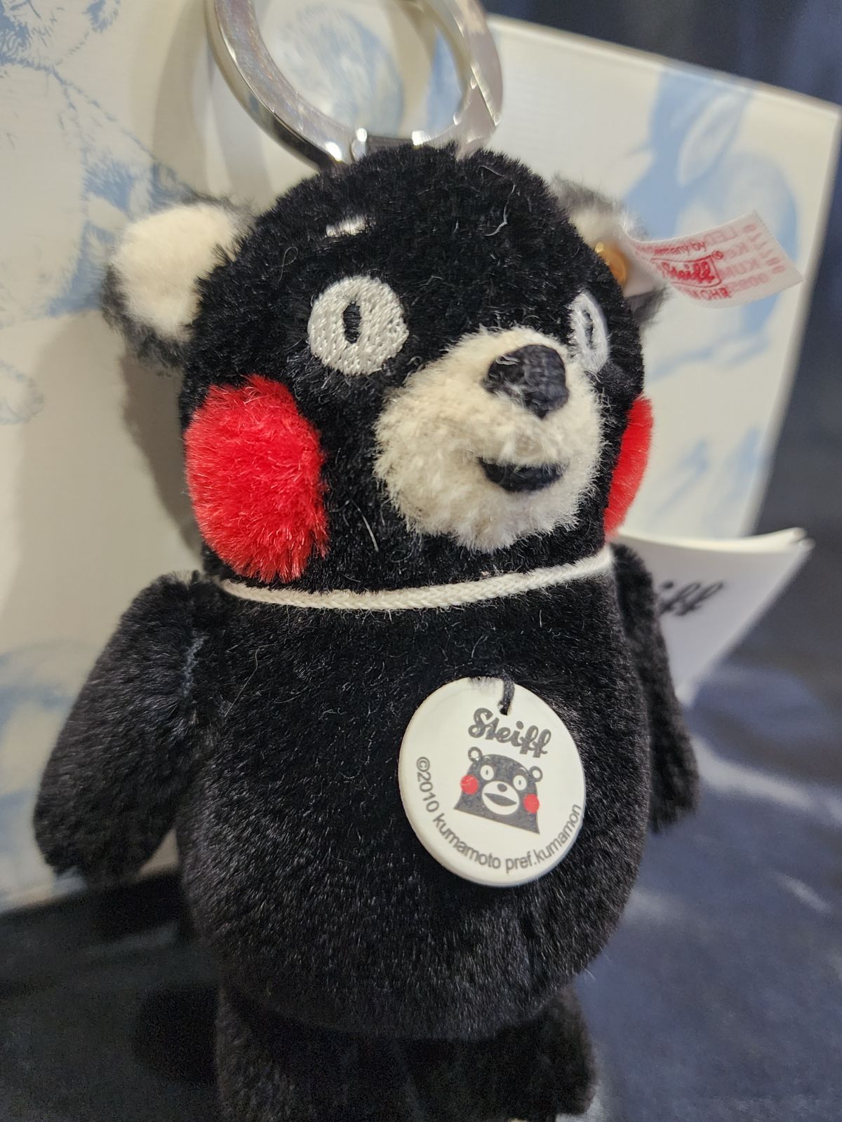 ◆Steiff　シュタイフ　くまモン　ぬいぐるみ　キーリング◆限定3500体◆ Steiff (シュタイフ) キーリング くまもん 3500体限定品