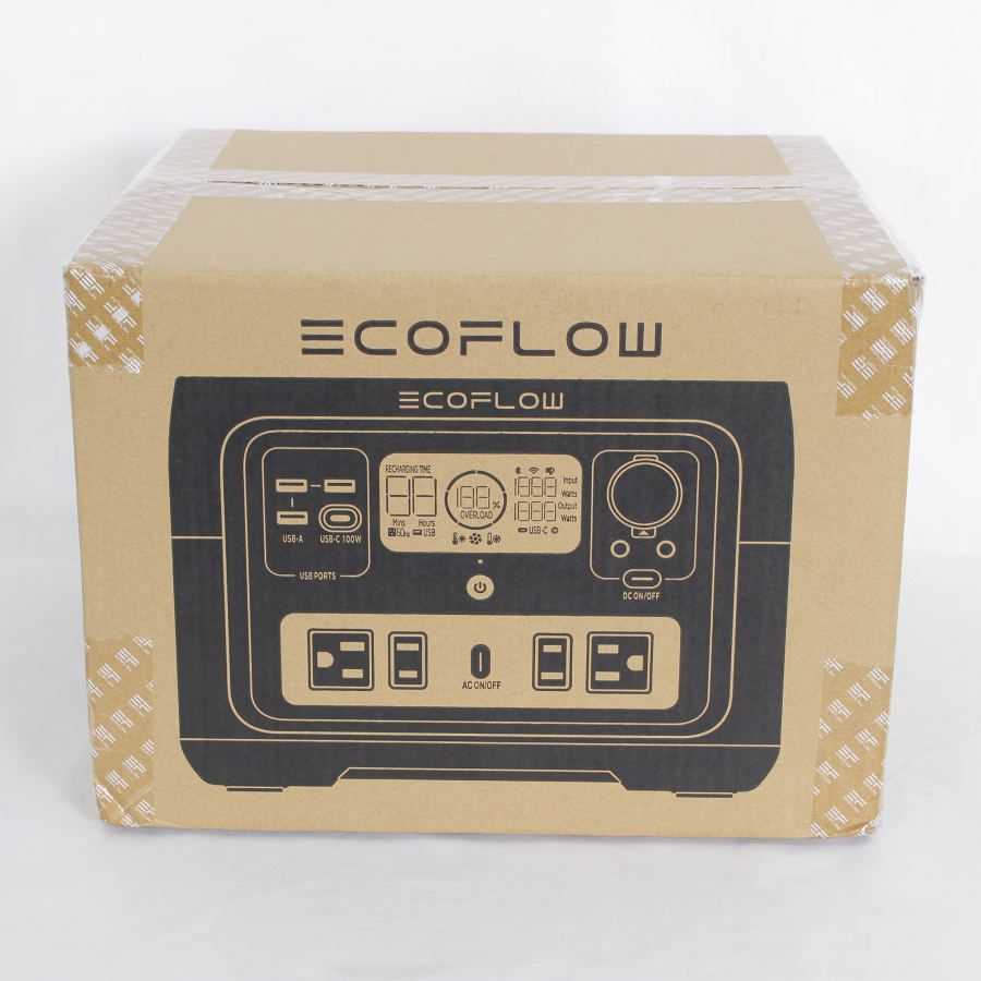 新品未開封】EcoFlow RIVER 2 Max ZMR610-B-JP ポータブル電源 EFR610