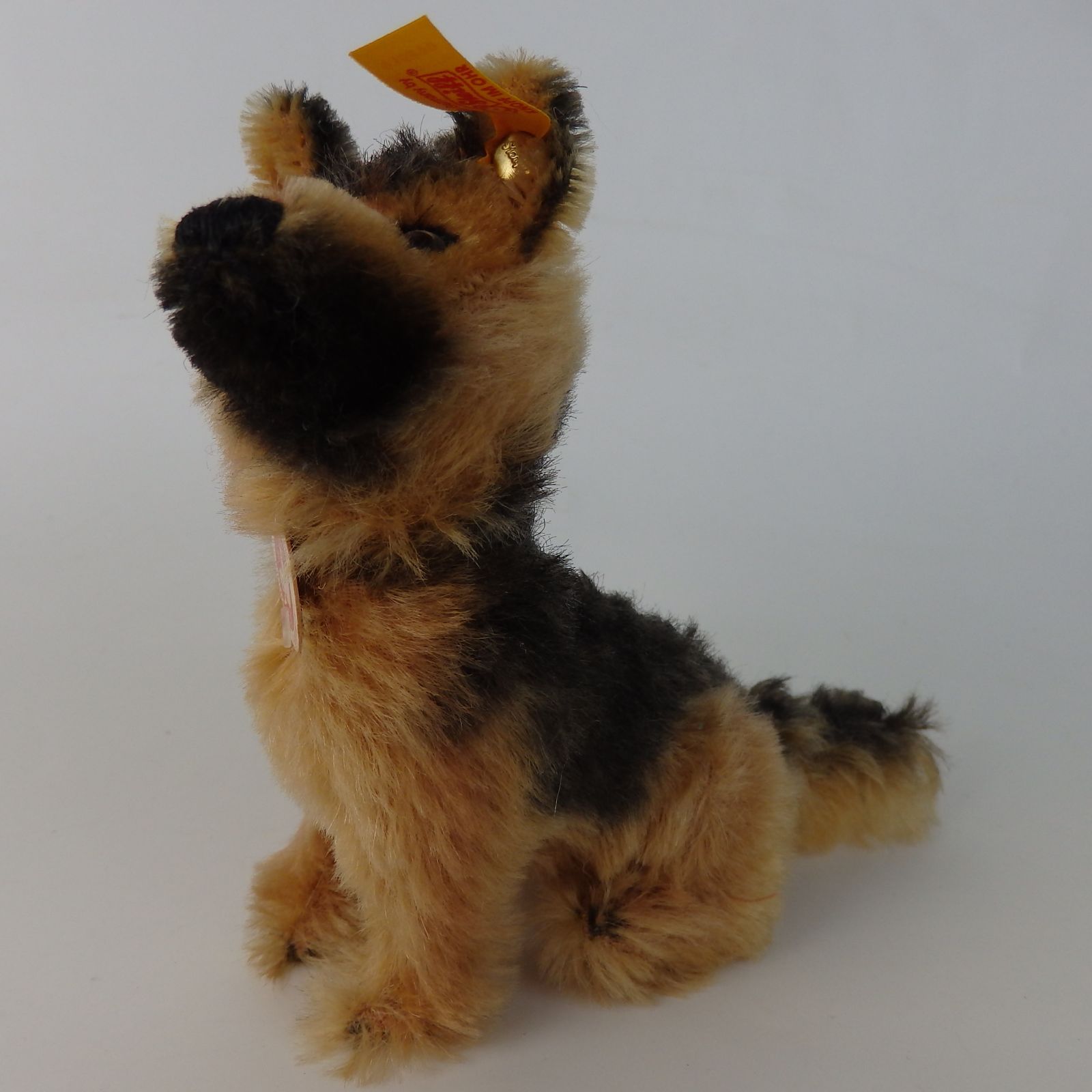 Steiff ぬいぐるみ Staiff】シュタイフ ぬいぐるみ イヌ 035890 ブラウン ブラック ウール