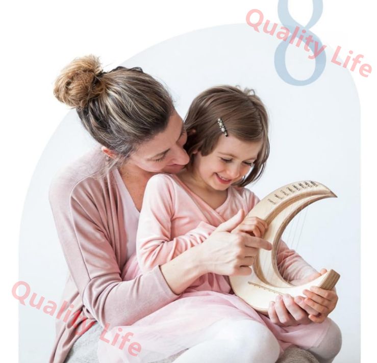 15弦リラハープ 子供と大人のためのCトーンムーンリラハープ