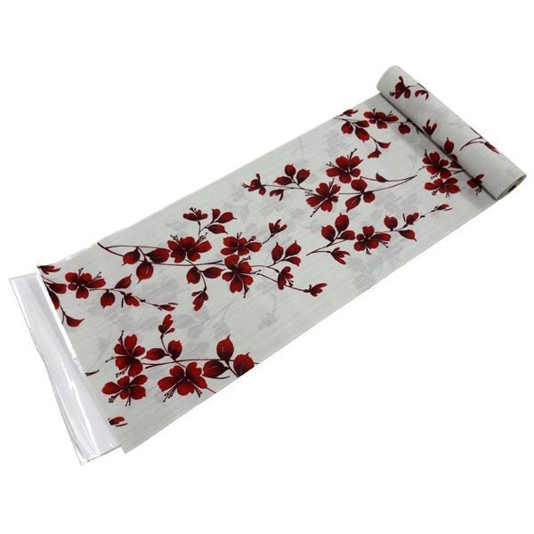 浴衣 反物 レディース[つやび×雅姫] 綿麻 花 薄グレー 9TM-4 - メルカリ 