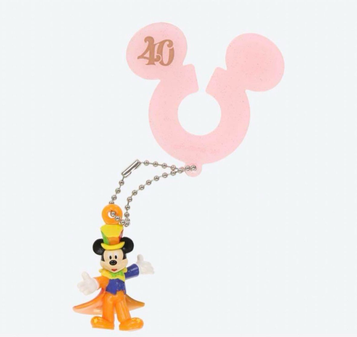 Disney ディズニーリゾート 40周年 ミッキーマウス ストラップ