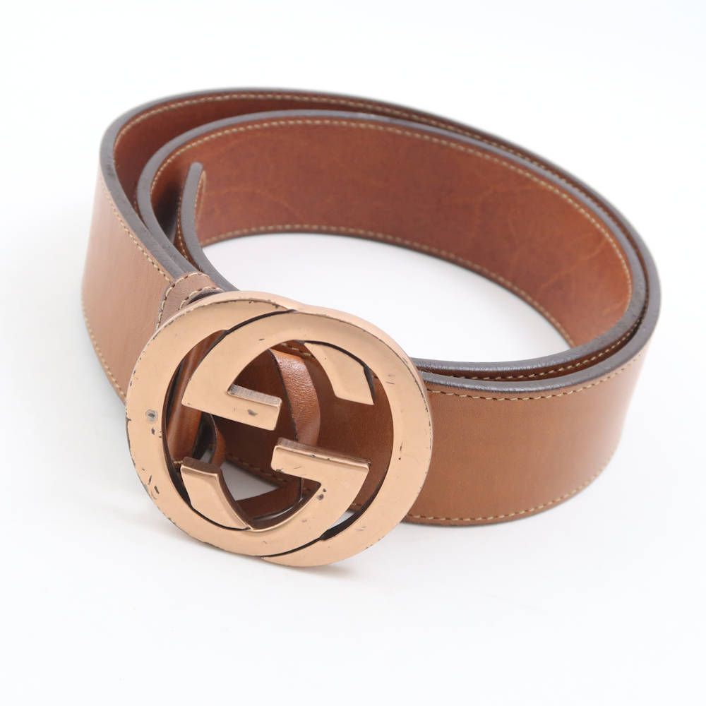 GUCCI グッチ 114876 479610 ベルト 1点 85 34 GGバックル AN1790