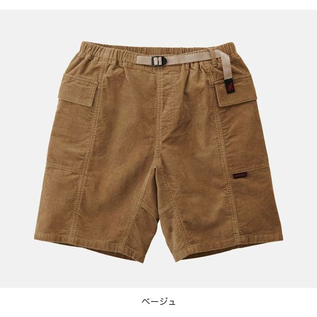 グラミチ コーデュロイユーティリティショーツ