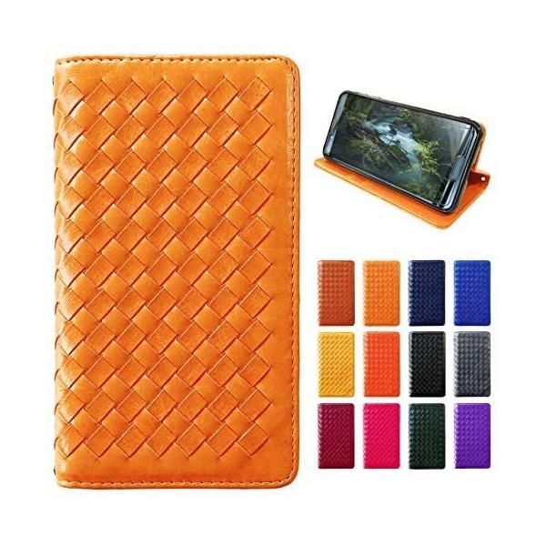 galaxy a41 sc-41a scv48 大人の ラ アビスブルー 202 GALAXY A41 SC-41A SCV48 ケース 大人の雰囲気漂う 編み込み 手帳型