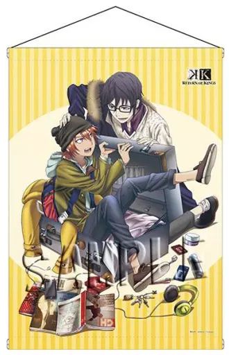 中古】タペストリー B.伏見猿比古＆八田美咲 B2タペストリー 「K