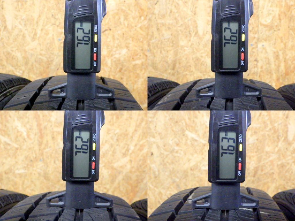 SP662 F◆送料無料●2025年製造 約8部山●KUMHO WinterCRAFT ice wi61●155|65R14●4本