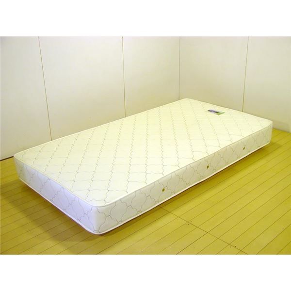 マットレス 寝具 セミシングル 約幅90cm アイボリー 日本製 防ダニ 抗菌防臭 体圧分散 ポケットコイルスプリングマットレス 寝室