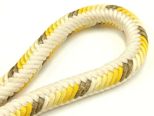 高級な 平和屋着物 上 有職組紐道明 帯締め 奈良組 丸胡蝶 金糸 宮内庁御用 国立博物館御用 東京芸術大学御用 AABA9874ay  2025セール開催中！