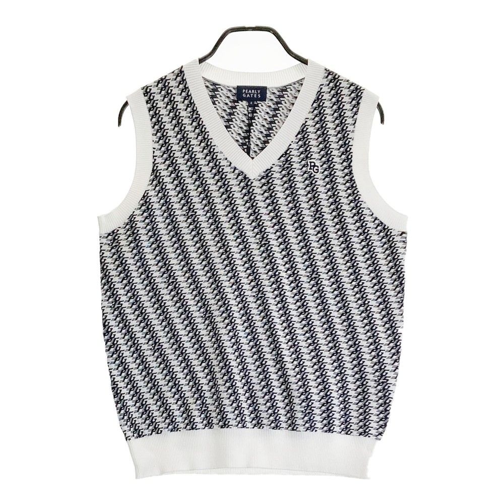 サイズ：4 PEARLY GATES パーリーゲイツ 2024年モデル Vネック ニット