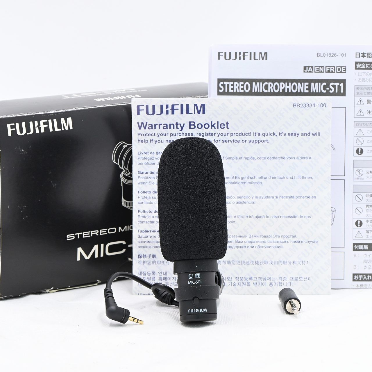FUJIFILM フジフイルム ステレオマイク MIC-ST1 アクセサリ