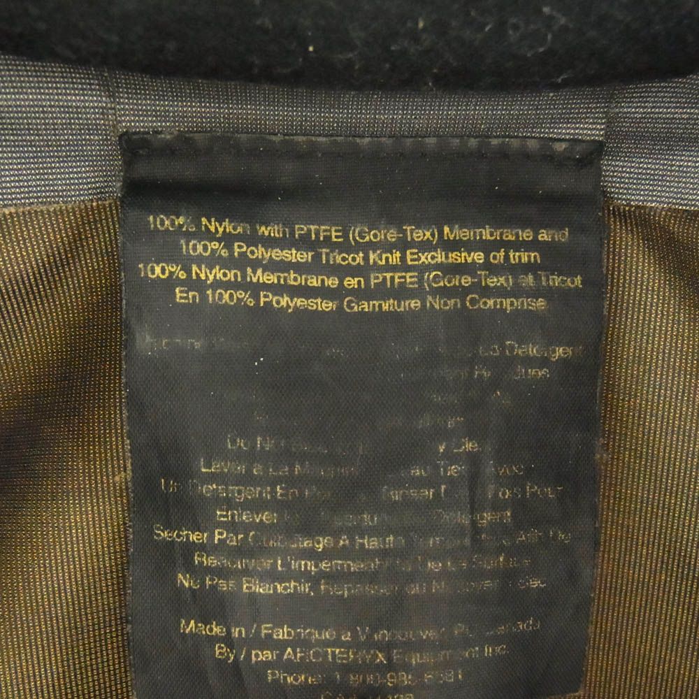ARC'TERYX アークテリクス MGJ9-J3 90s カナダ製 THETA LT シータ GORE
