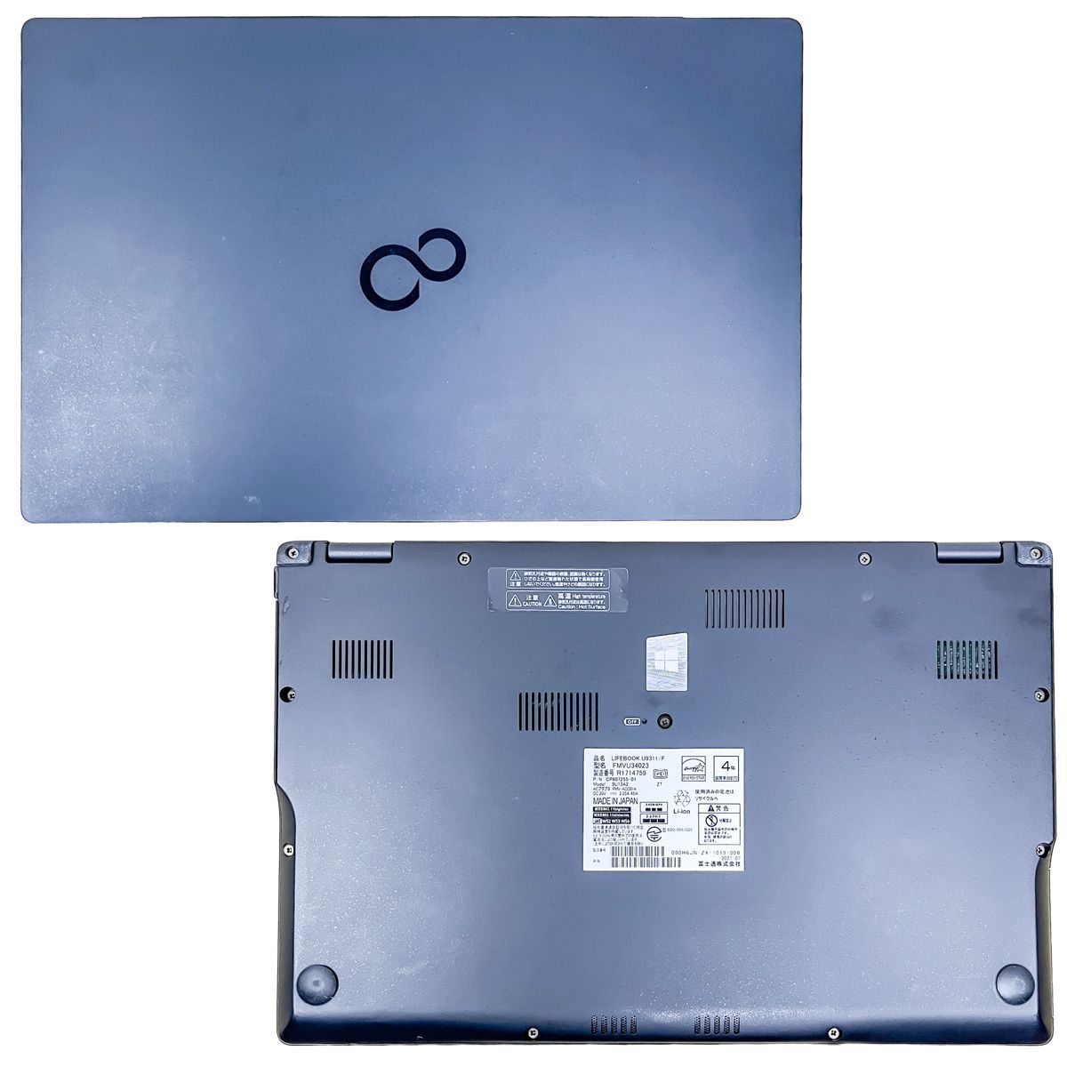 重さ約710g】富士通 Fujitsu LIFEBOOK U9311/F 2021年製造 第11世代 Core i3-1125G4 メモリ8GB  SSD256GB FHD13.3インチ Windows11 Pro 軽量ノートパソコン テレワーク - メルカリ