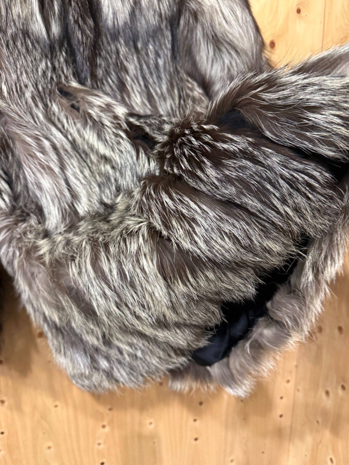 ファーコート シルバーフォックス