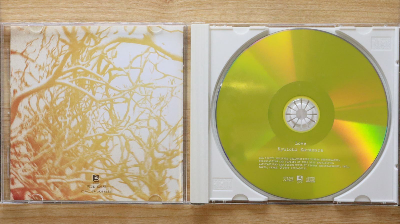 国内盤CD☆河村隆一/Ryuichi Kawamura□ LOVE 【VICL60151