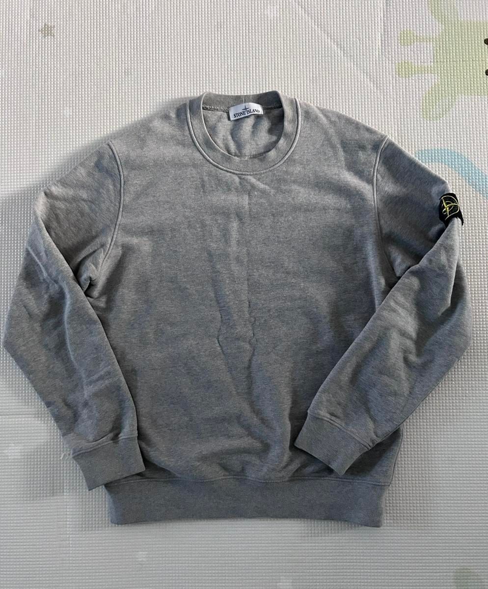 【雷市場（ポンジャン）商品韓国直送】STONE ISLAND(ストーンアイランド) グレー パーカー