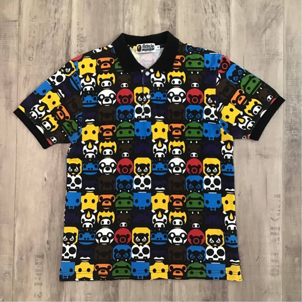 マイロ animal Safari ポロシャツ BAPE ベイプ ape エイプ - メルカリ