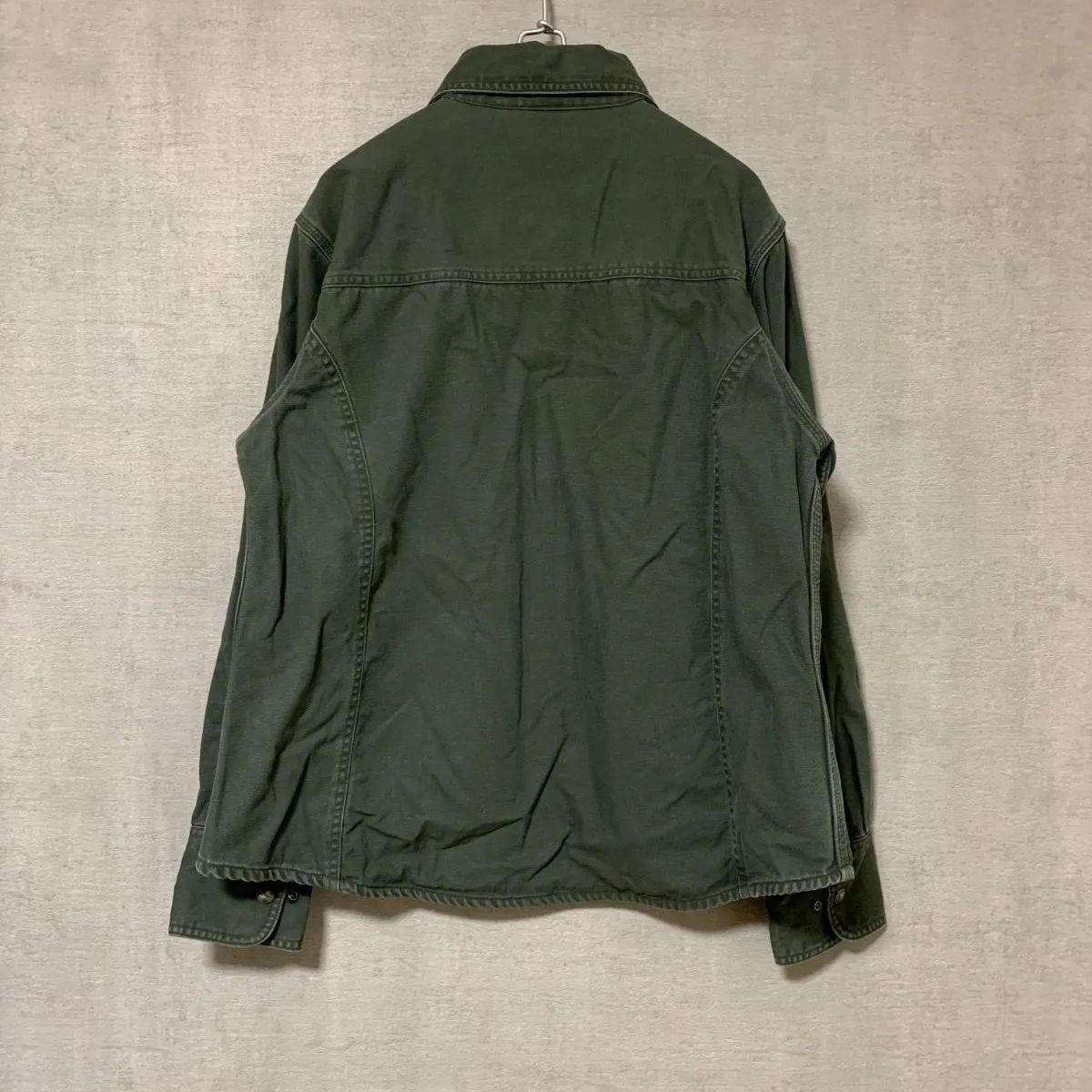 Carhartt モスグリーン デニムジャケット L