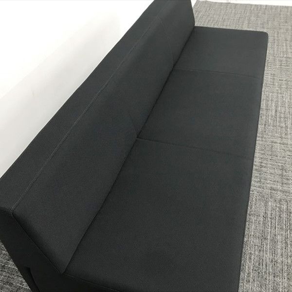 ロビーチェア 3人用 LF ロビーソファー イトーキ ブラックT