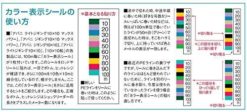 2号 MAX.33LB_600ｍ VARIVASバリバス PEライン アバニ ジギング10×10