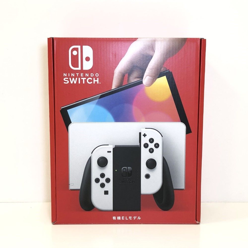 07w1240 値下げ！Nintendo Switch 有機ELモデル ホワイト ほぼ新品