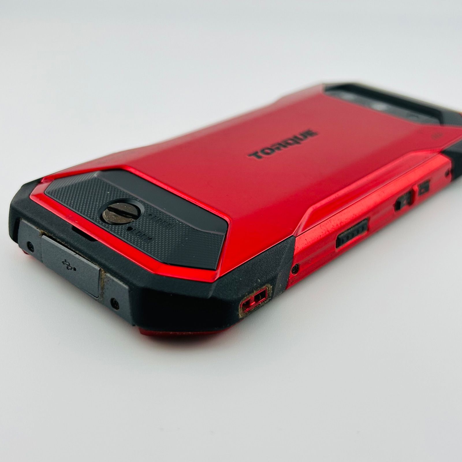 SIMフリー TORQUE 5G 128GB レッド 高耐久スマホ 動作良好 【公式通販】