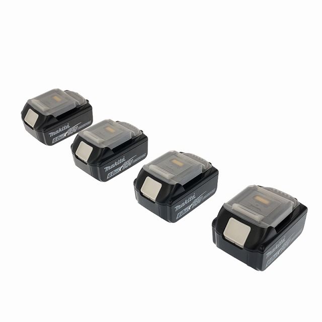 ☆未使用品4個セット☆makita マキタ 18V 6.0Ah 純正 リチウムイオン 