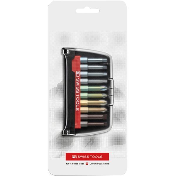 PB SWISS TOOLS ピービースイスツールズ 10本組 段付きビットセット ケース入 E6.702BCCN