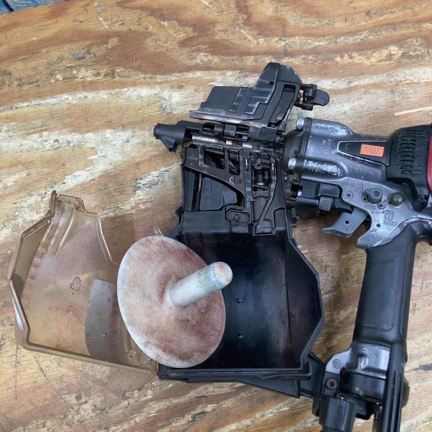 MAX 高圧エア釘打ち機