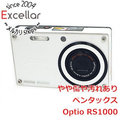 PENTAX Optio RS1500 デジカメ オールド 白 ホワイト-