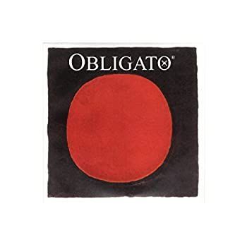 -非常に良い Obligato オブリガート ヴァイオリン弦 D線 シンセティックコア 4|4 シルヴァー巻 411321